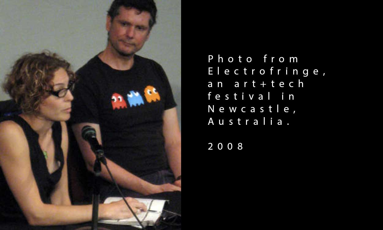 Electrofringe panel 2008