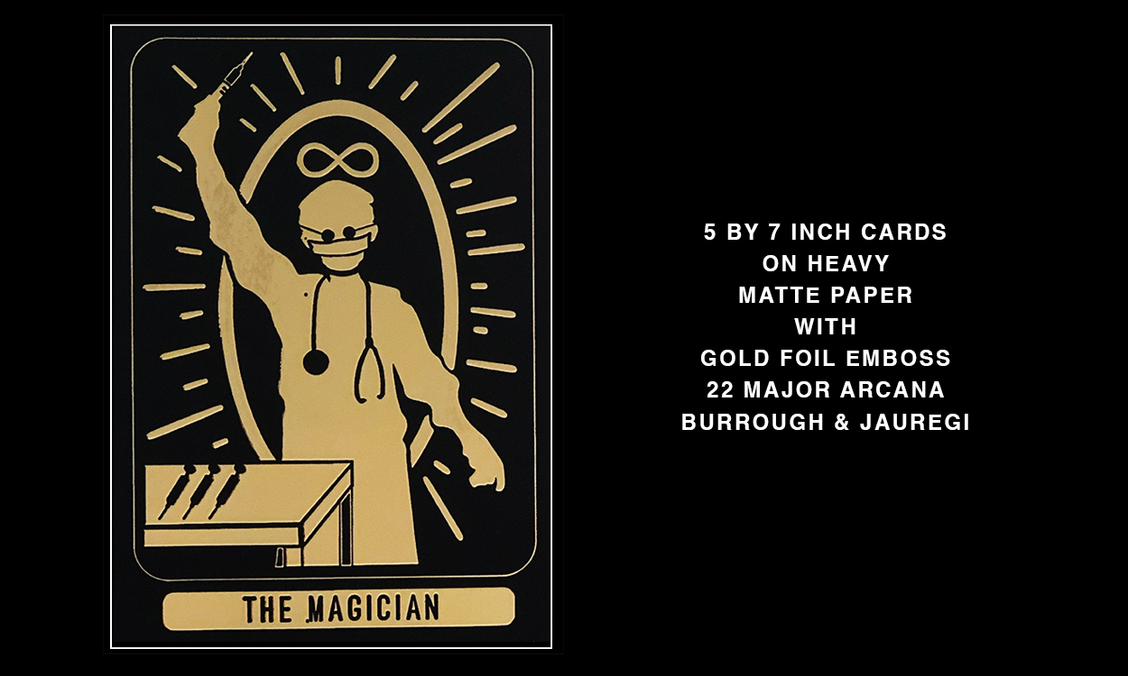 the Magician card with gold foil