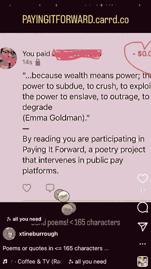 paying it forward