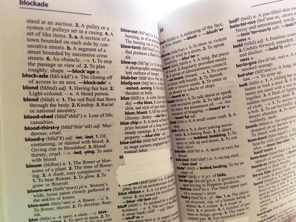 altered pocket dictionary