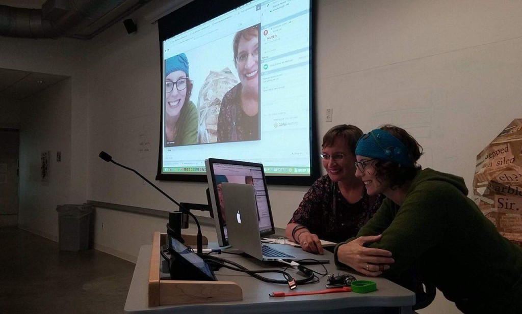 sabrina and xtine digital frontiers