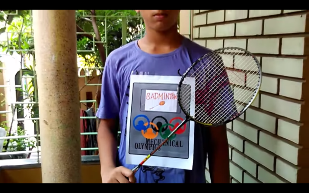 mechanical olympics badminton